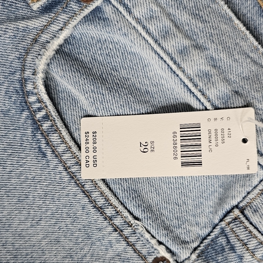 Agolde Crisscross High Waist Organic Cotton Jeans - Picture 9 of 9